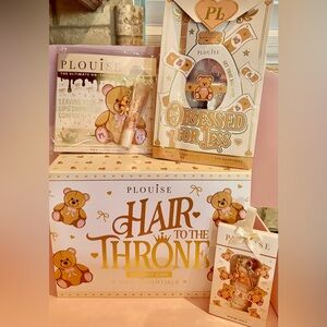 PLouise Teddy Collection skincare haircare set
